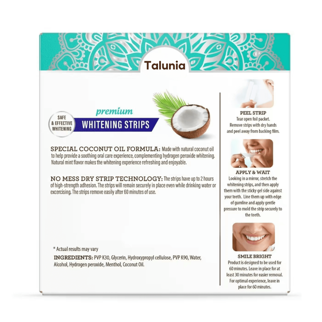 Premium Whitening Strips (7-Day Treatment)